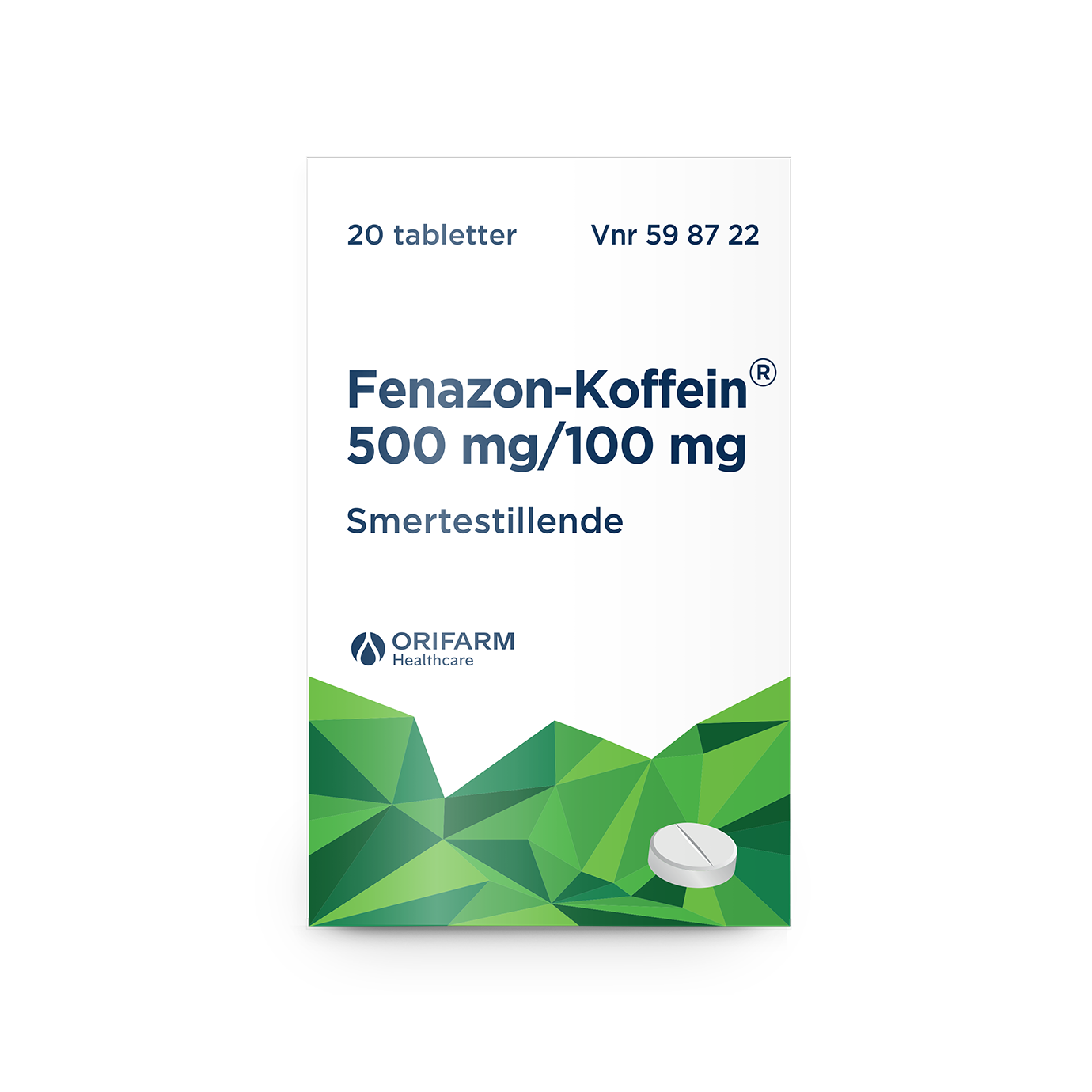 Fenazon Koffein 500G Forfra 1380