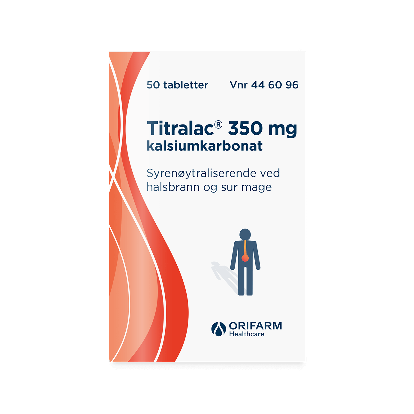 Titralac 350 mg - 50 stk