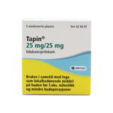 Tapin 25 mg/25 mg plaster