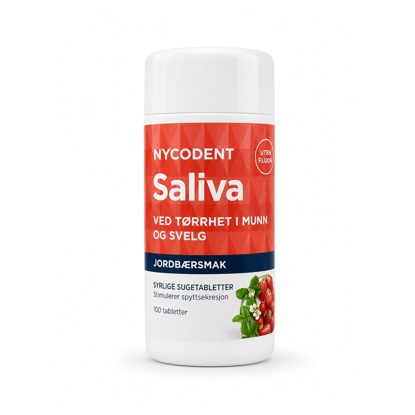 Nycodent Saliva Jordbær