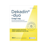 Dekadin-duo halstablett med smak av Sitron