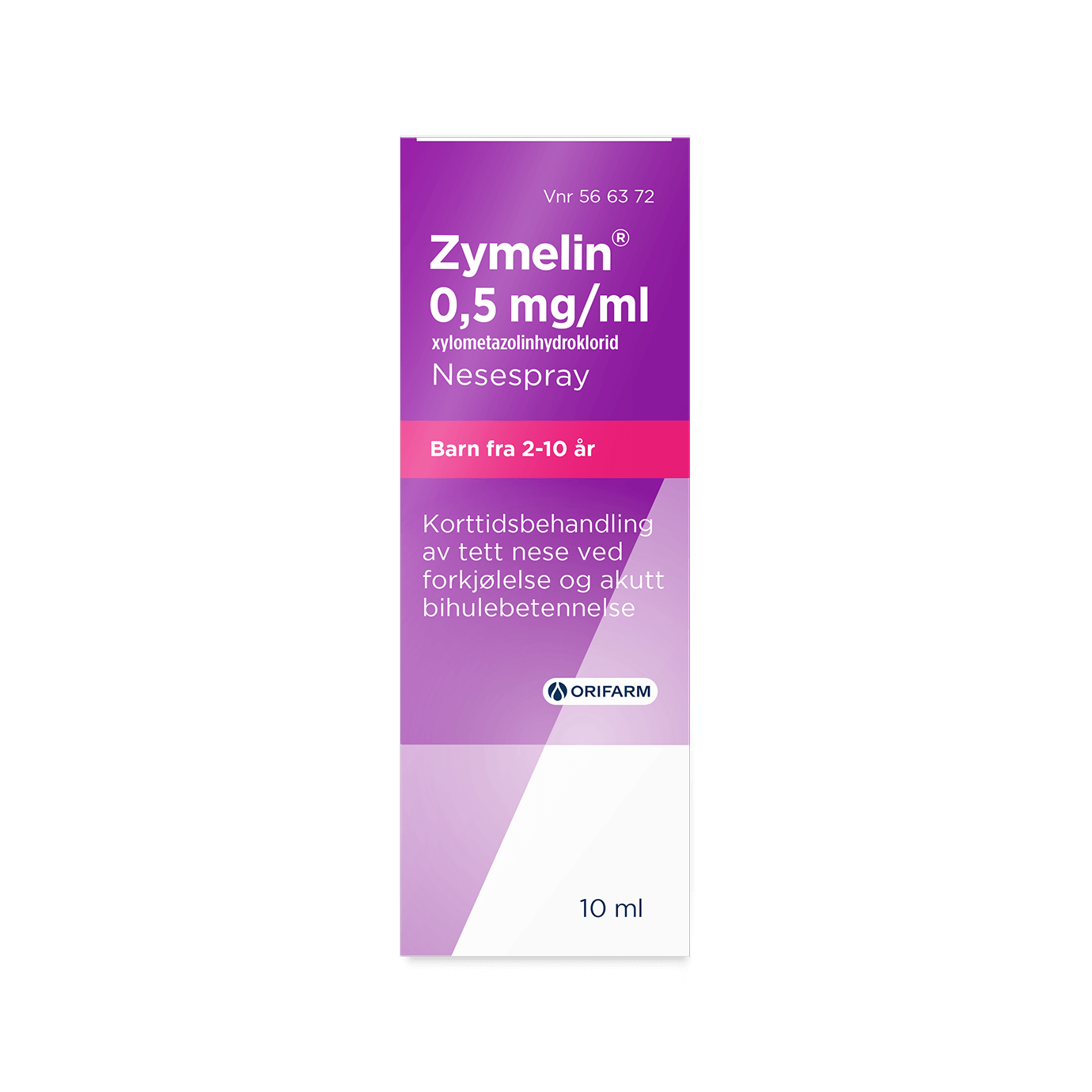 Zymelin 0,5Mg Forfra 1380