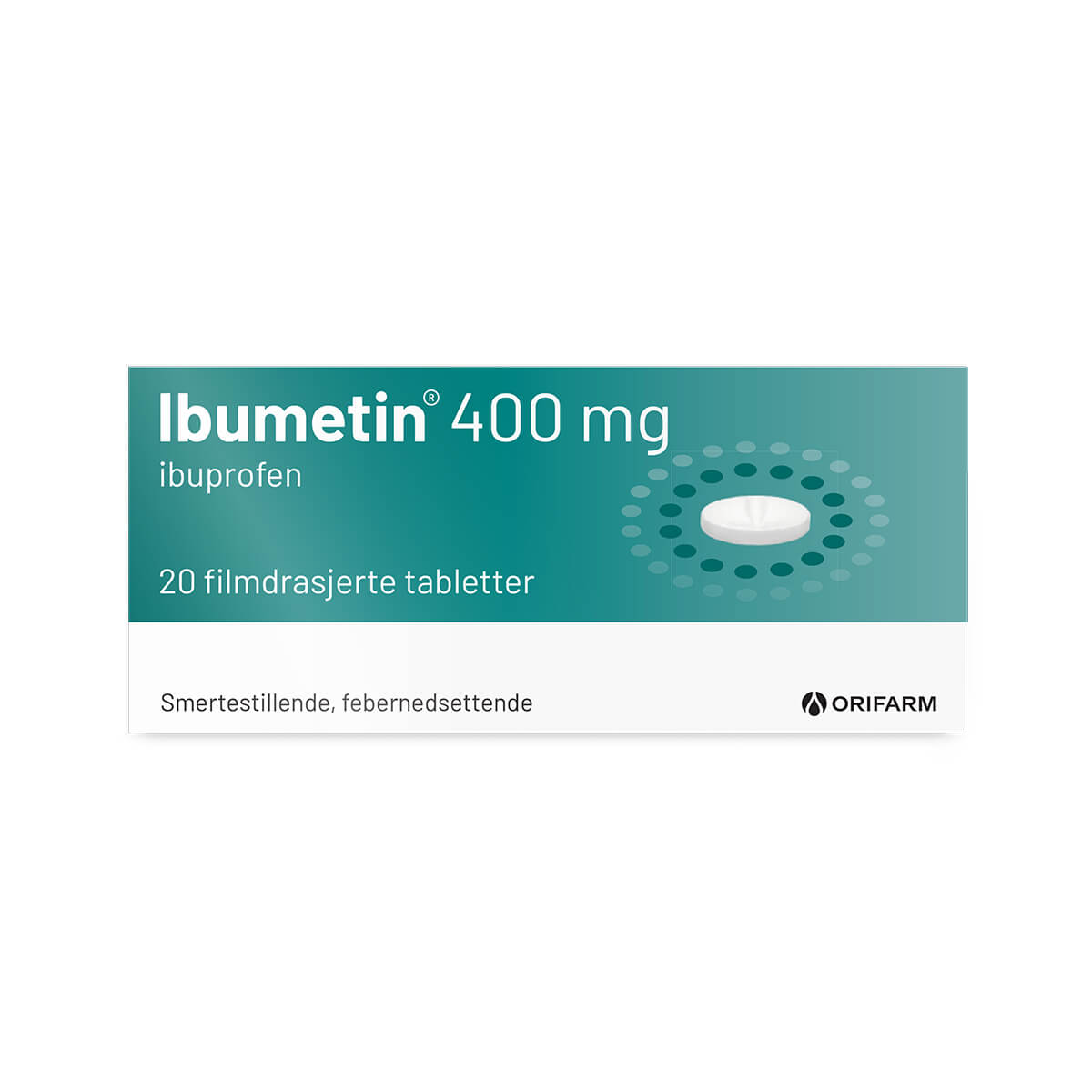 1200X1200 018475 Ibumetin 400Mg Tablett 20 Pack NY Packshot 26