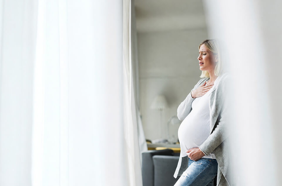 Halsbrann hos gravide 