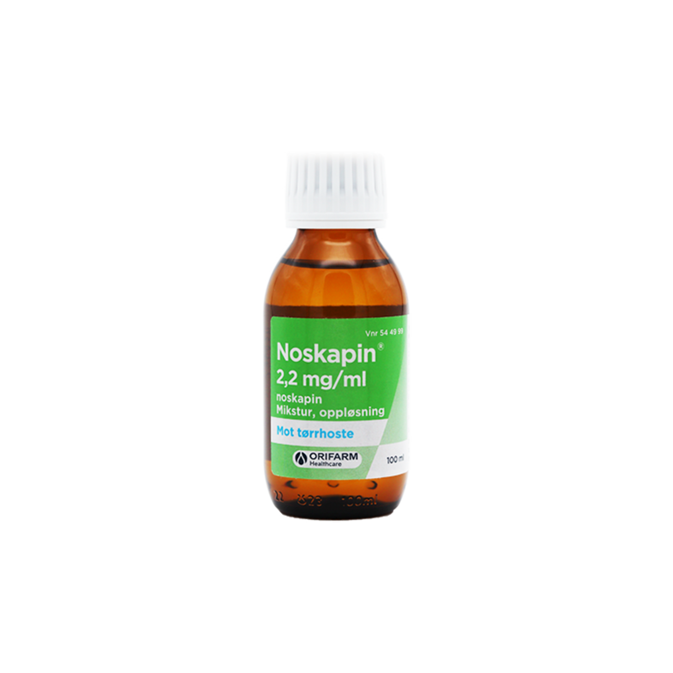 Noskapin 2,2Mg 100Ml Flaske