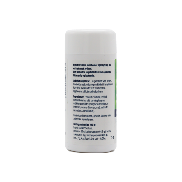 Nycodent Saliva Lime Back