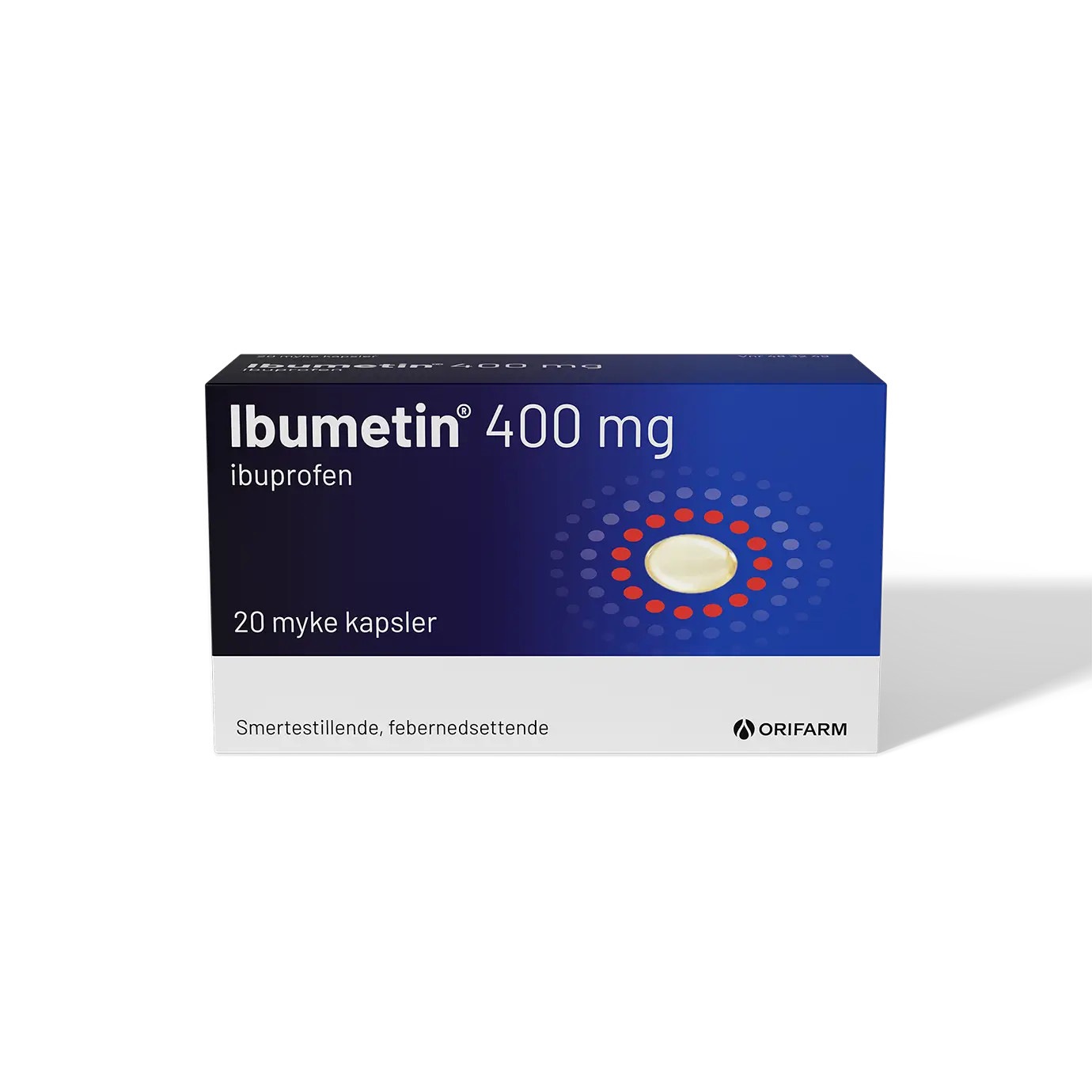 Ibumetin 400 Mg Myke Kapsler Front 1380