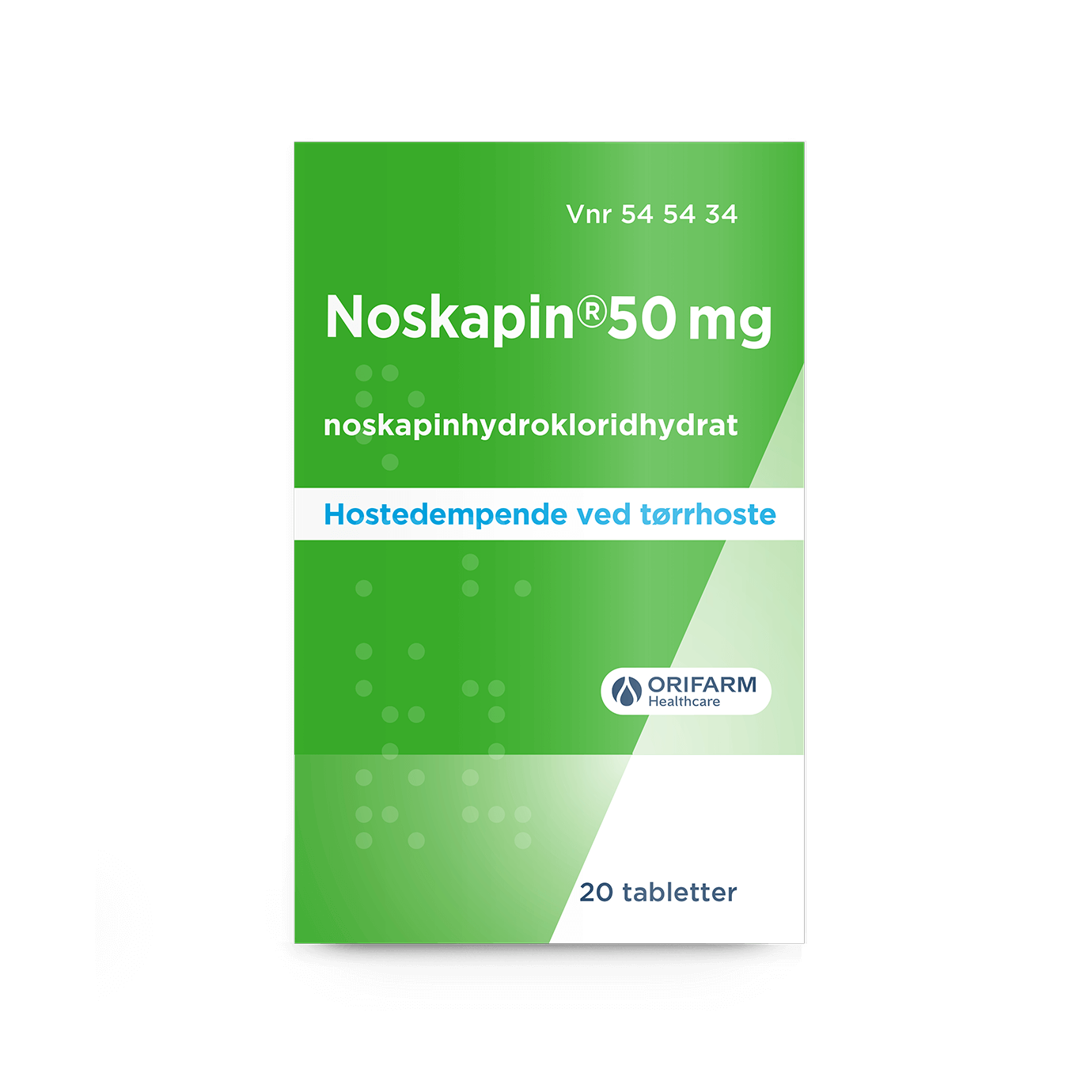 Noskapin 50Mg 20Stk 1380