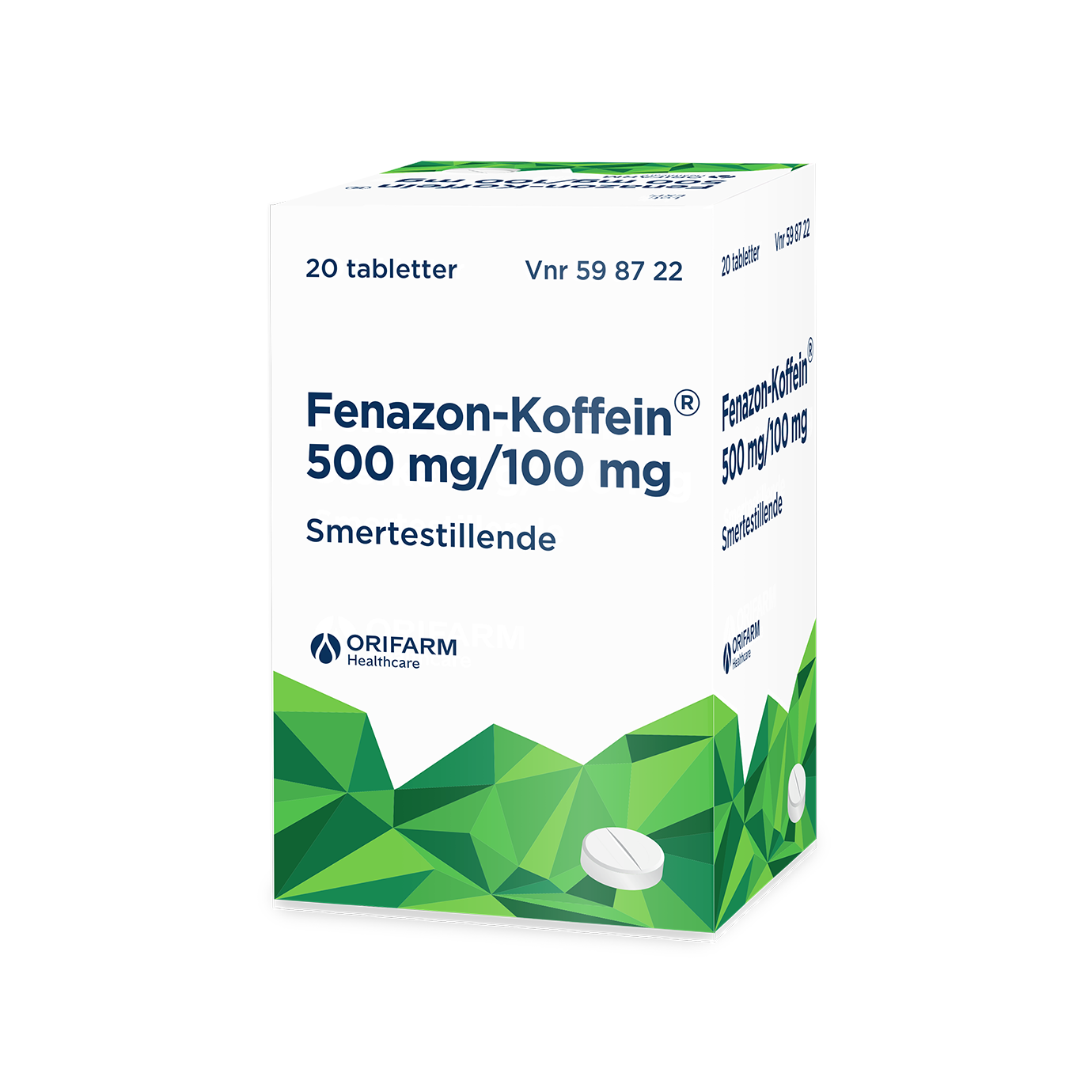 Fenazon Koffein 500G 3D 1380