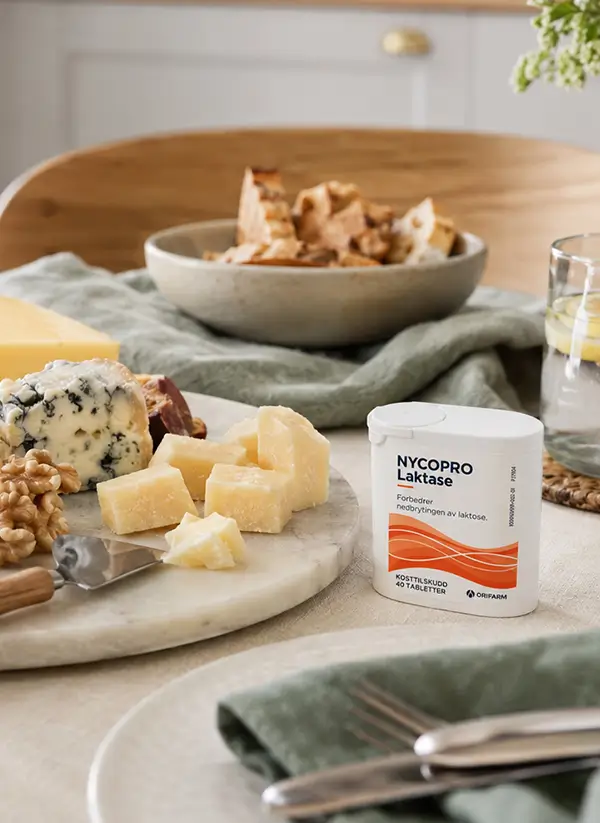 Nycopro Laktase til de som reagerer på laktose